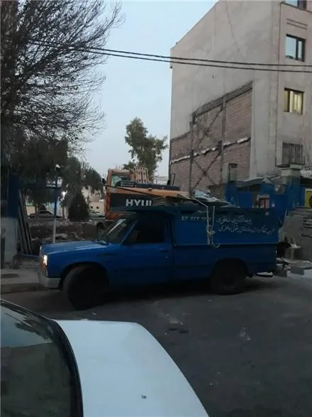 تخریب ساختمان و خاکبرداری در تهران