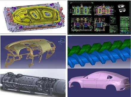 خدمات مدلسازی سه بعدی و نقشه کشی سالیدورک کتیا catia solidworks