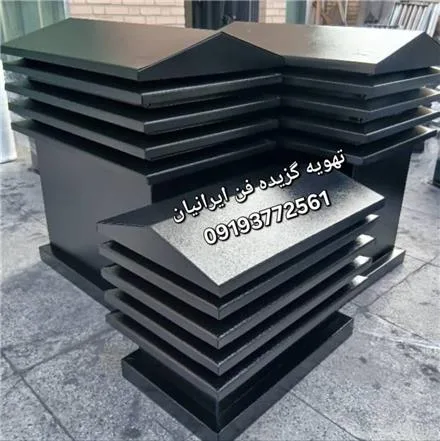 کلاهک دودکش ژاپنی تهویه گزیده فن ایرانیان