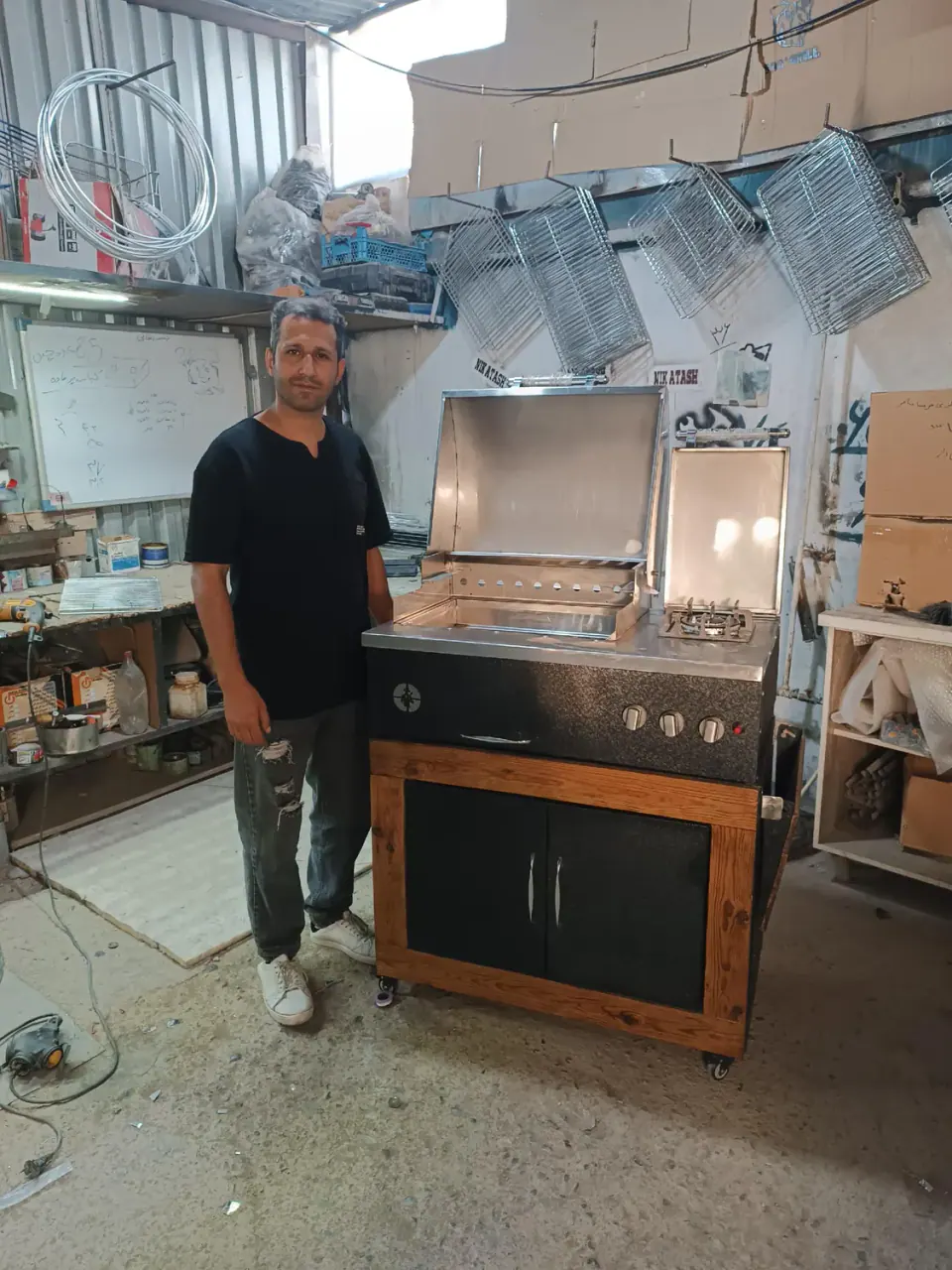 باربیکیو نیک آتش