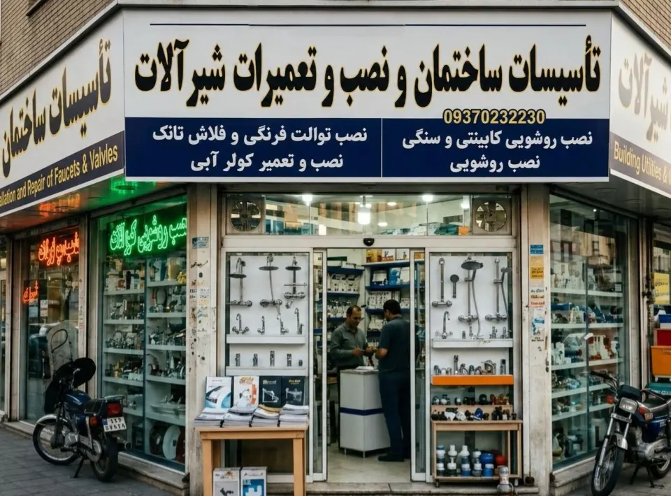 نصب و تعمیر شیرالات باقری
