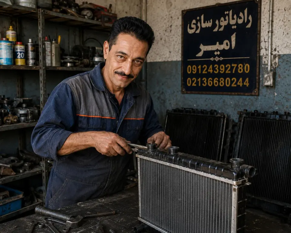 رادیاتور سازی امیر