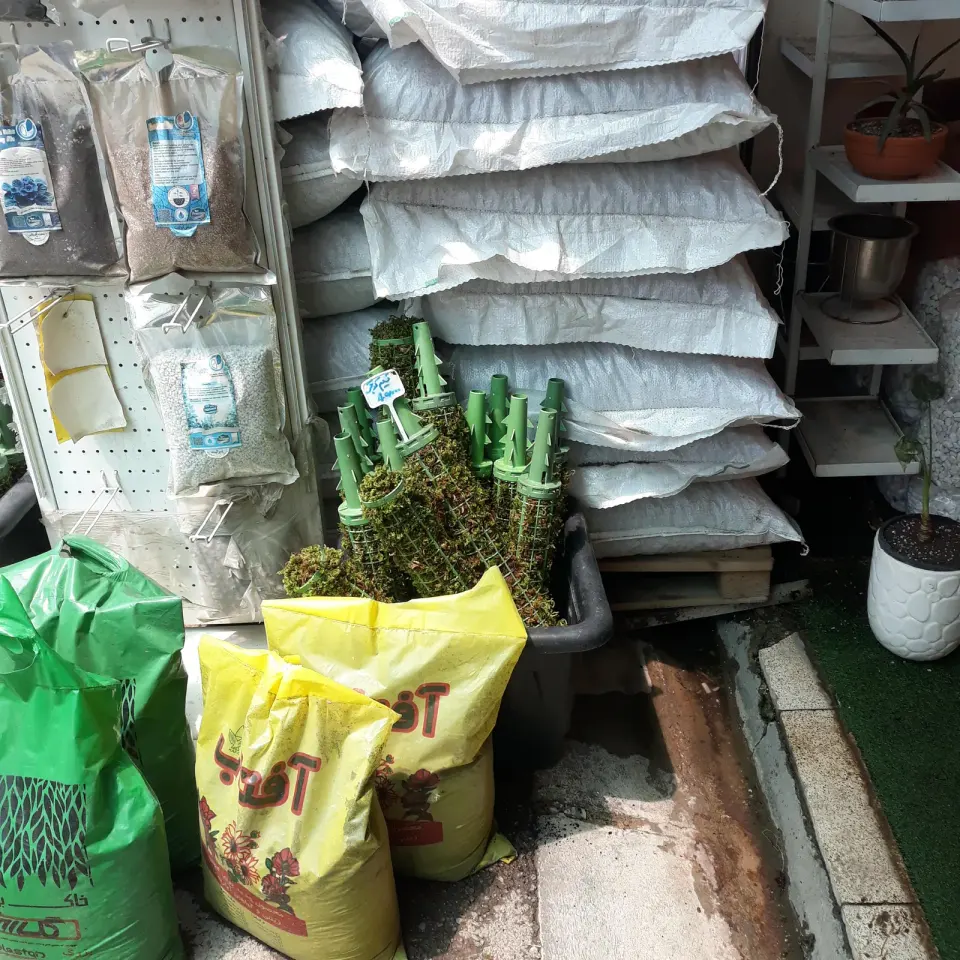 غرفه 25 بازار گل بابایی خاک وسم گیاهان