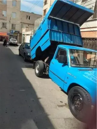 حمل نخاله با نیسان کمپرسی