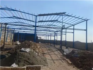 نصاب شیروانی پوشش سقف سوله اجرای خرپا سردرب آلاچیق