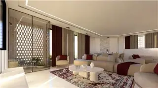 طراحی داخلی ، نما ، محوطه ویلا ، بازسازی ، دکوراسیون داخلی