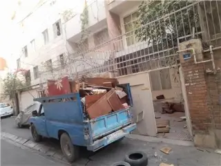 حمل نخاله با نیسان غلامرضا حمدی