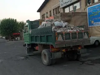 حمل نخاله های ساختمانی