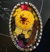 چلوکباب برگ ممتاز با گوشت گوسفندی