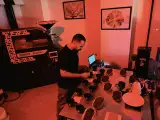 برشته کاری قهوه ریت در تهرانپارس غربی