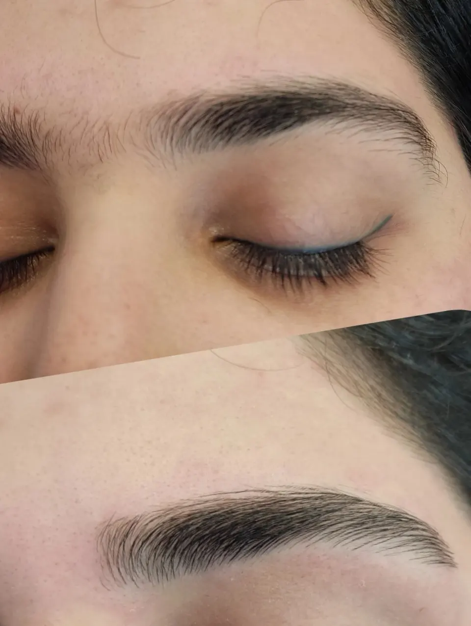 اصلاح ابرو وقرینه سازی مریم