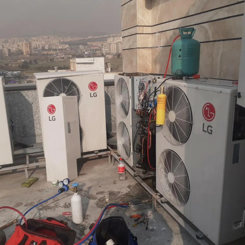 تعمیرکار یخچال ساید خانگی صنعتی کولرگازی یخچال سازی