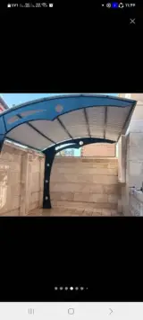 تولید سایبان UPVC سایبان گستر در بومهن