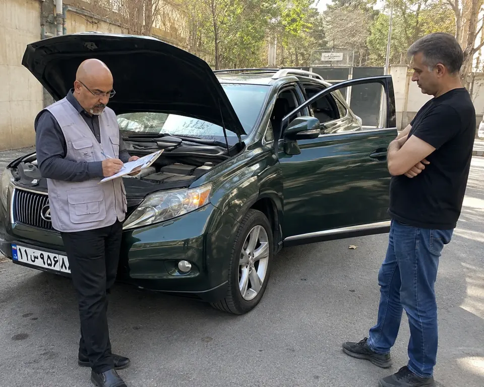 کارشناسی تشخیص رنگ خودرو اقبال تهران