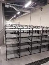 باز و نصب و جابجایی انواع قفسه های صنعتی و سبک