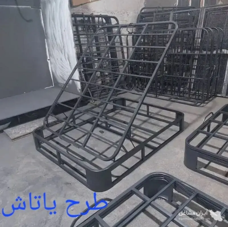 تولید و پخش کفی تخت فلزی جک دار آسایش در چهاردانگه