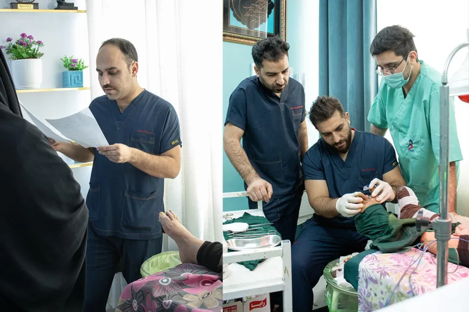 کلینیک زخم پارسیان