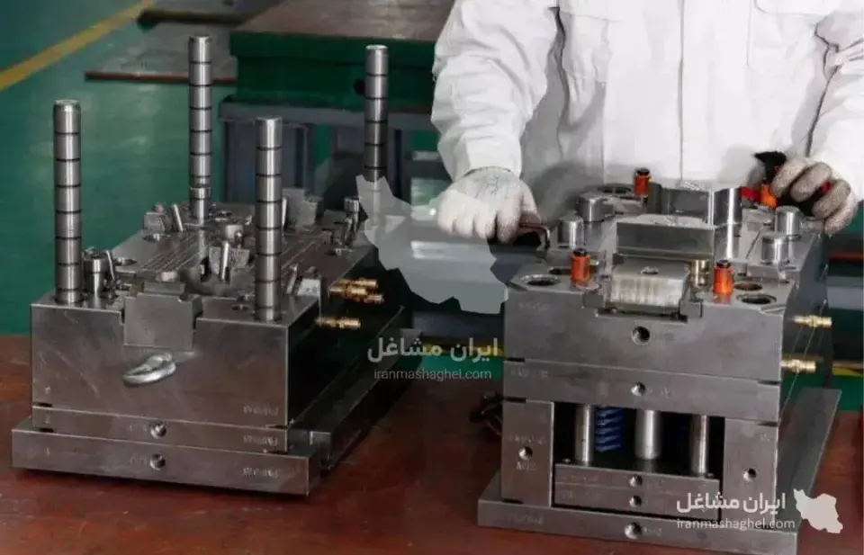 طراحی و ساخت قالبهای پلاستیک و صنعتی ایران مولد در کرمان