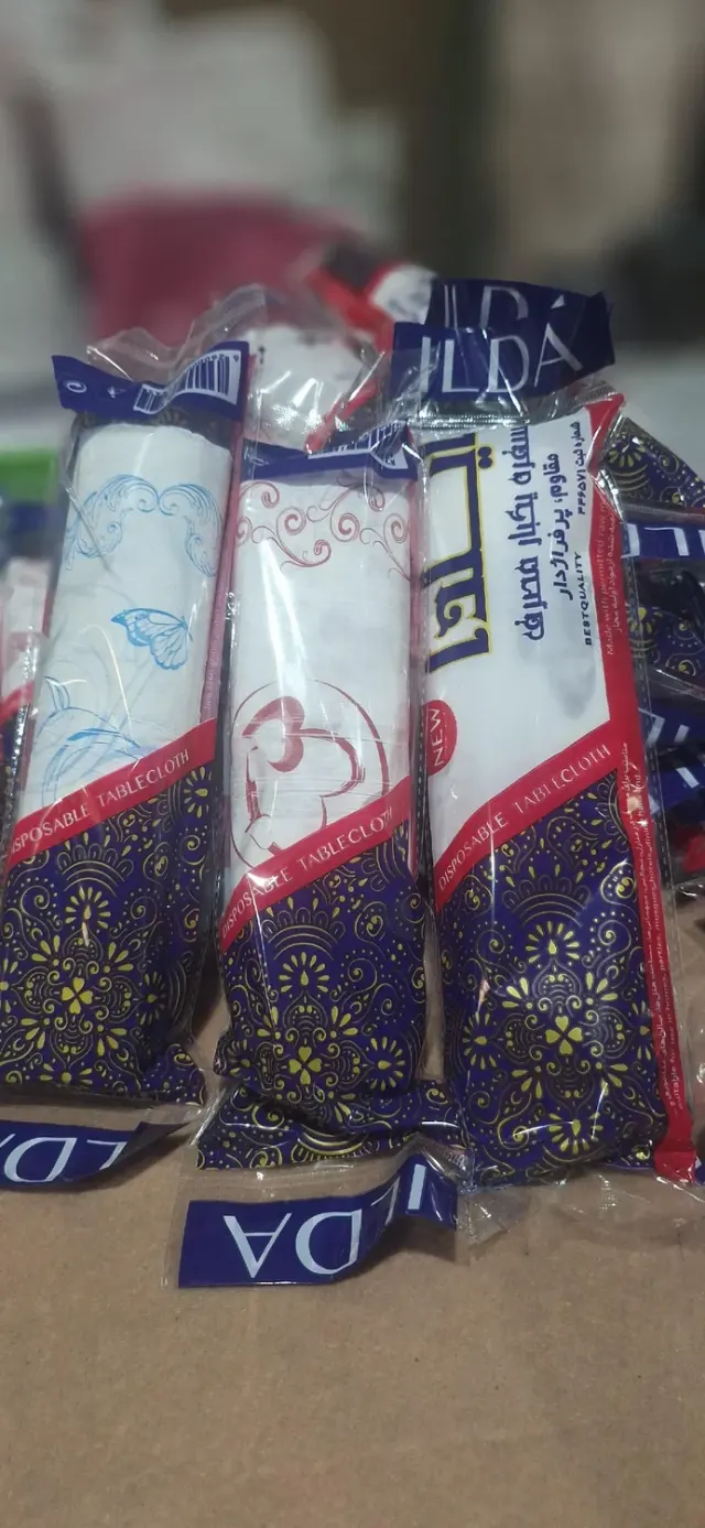 تولیدی سفره یکبار مصرف ایلدا در شهر ری