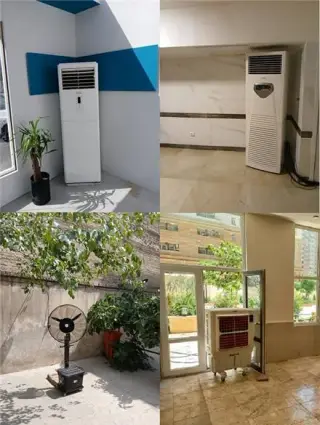 اجاره کولر گازی ایستاده اجاره کولر آبی پنکه مهپاش