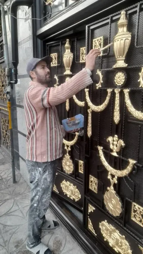 نقاشی ساختمان اکبری