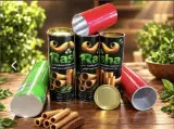 قوطی مقوایی و بسته بندی استوانه ای راشا (پرینگلز)
