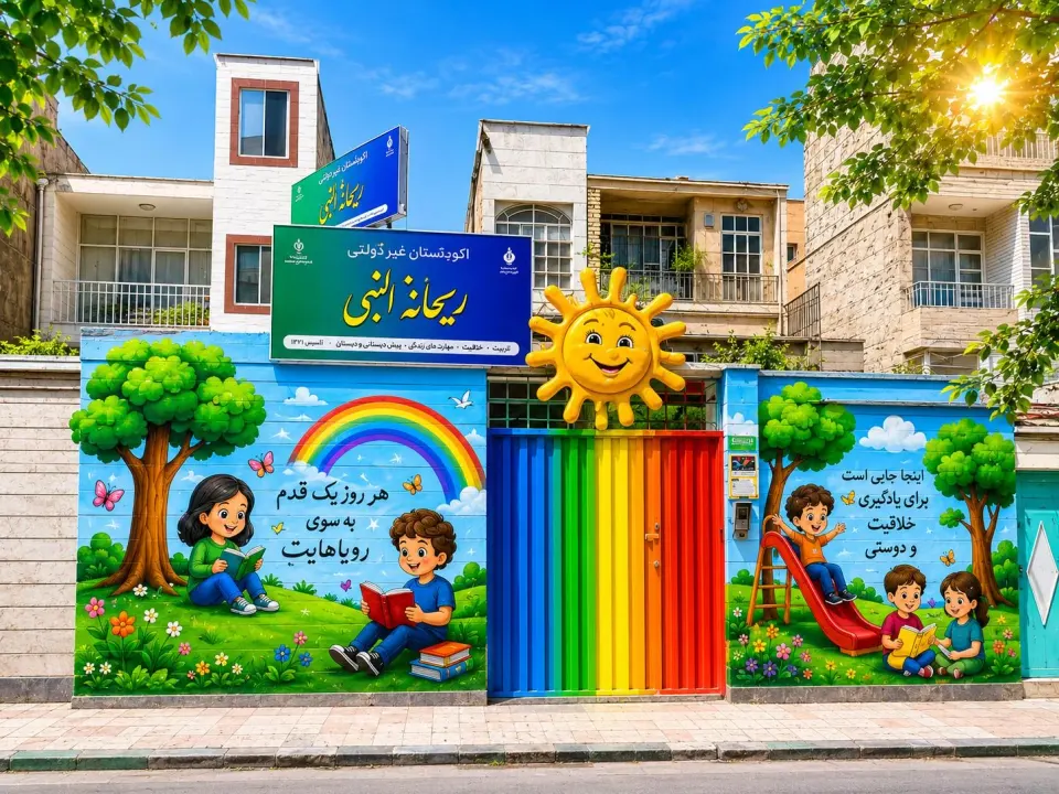 مهد قرآن وپیش دبستانی ریحانه النبی