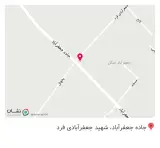 فروشگاه رنگ و ابزار در جاده جعفرآباد