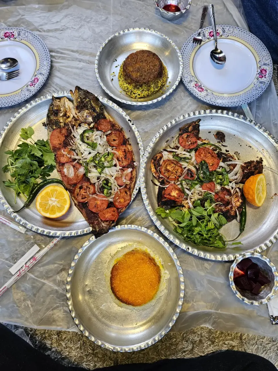 چلوپزی زعفرون