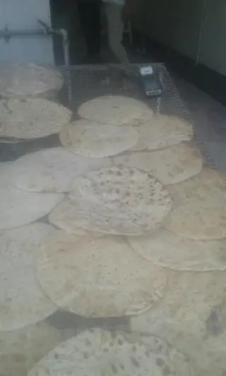 نانوایی تافتون تنوری سبوس دار
