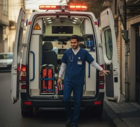 مرکز آمبولانس و خدمات پرستاری امین