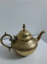 قوری پایه دار برنجی ساخت هند