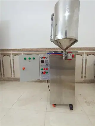 دستگاه پرکن مایعات سیلندر پیستونی