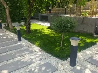 کاشت چمن طبیعی بذری و رول
