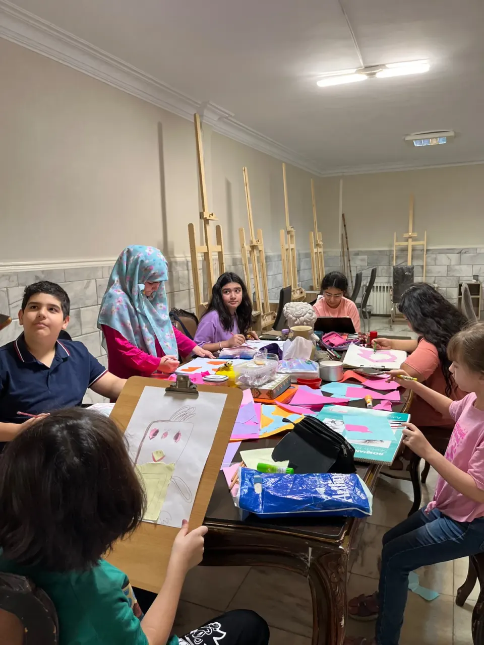 آموزش طراحی ونقاشی(فرشته شفیعیان)