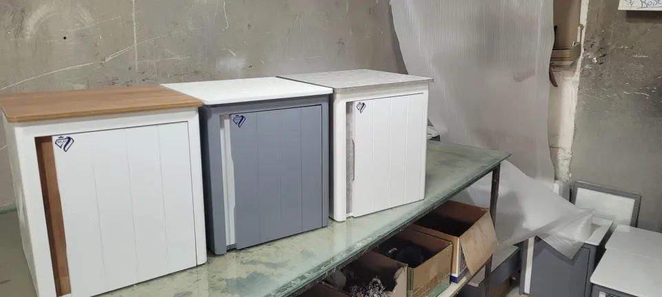 کابین روشویی نیلای