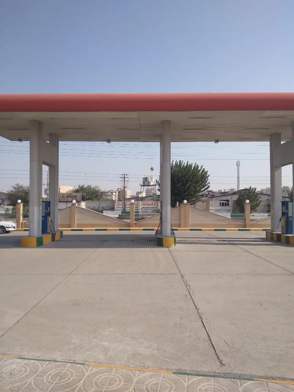 جایگاه سی ان جی شهید باکری