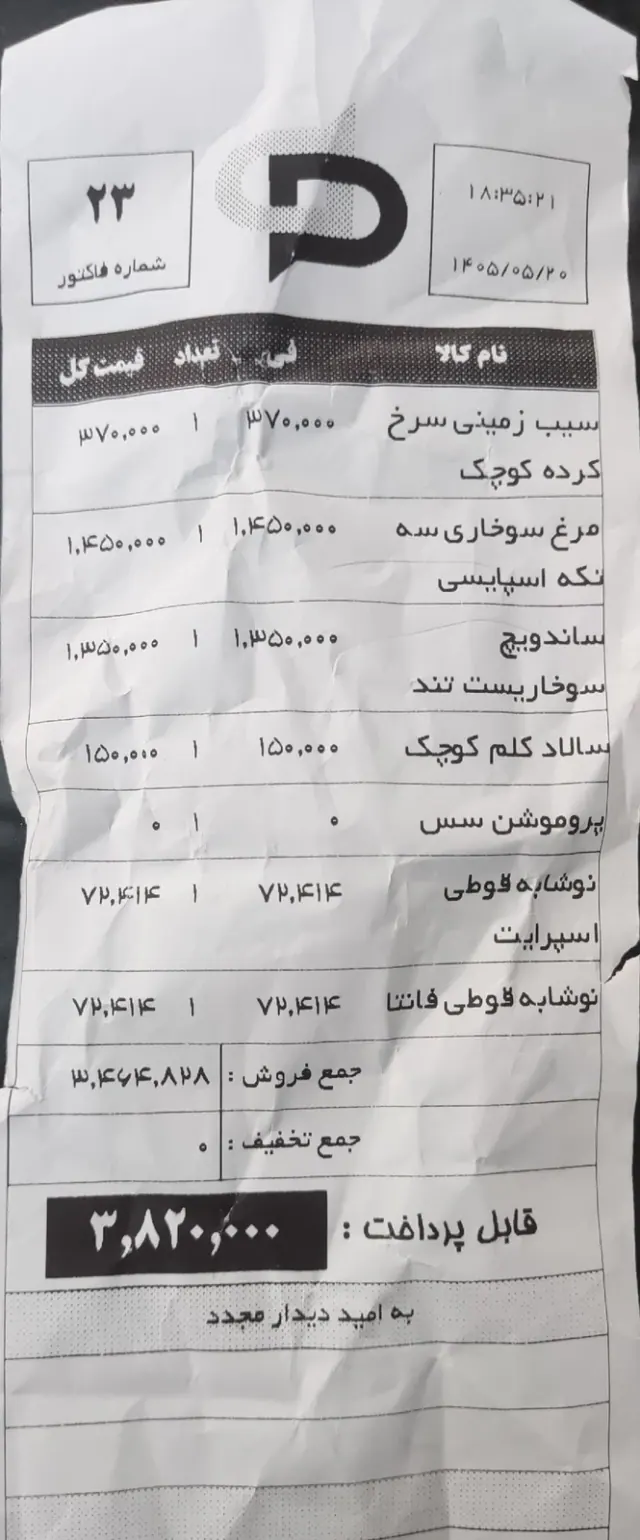 مرغ سوخاری چنیکا