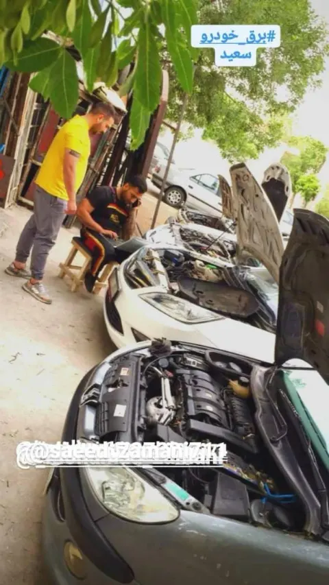 خدمات برق خودرو سعید
