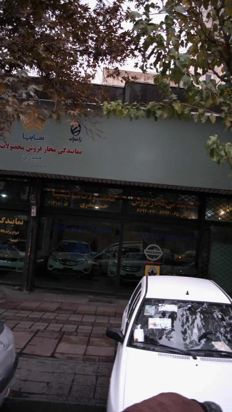 نمایشگاه اتومبیل حیدری