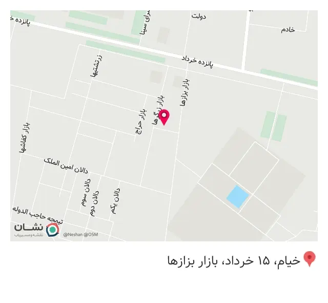 طلا فروشی بره نشان در بازار بزازها تهران