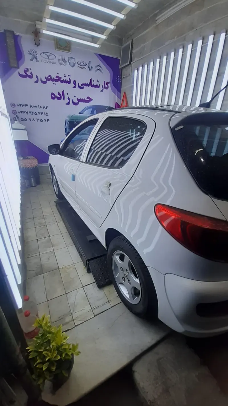 کارشناسی و تشخیص رنگ خودرو حسن زاده