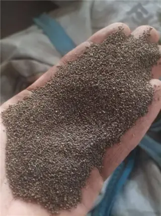 خریداربراده آهن .ساچمه و غبارشات بلاست .اشک برش