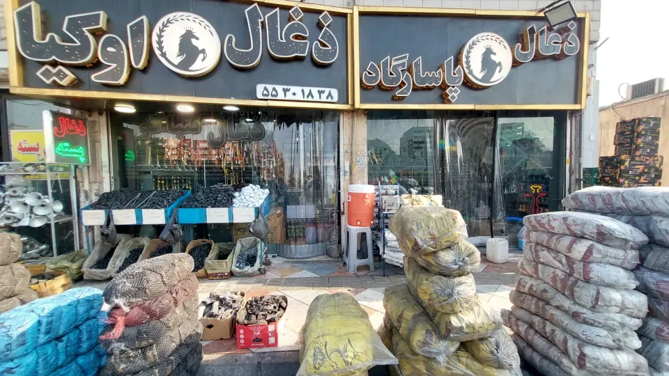 زغال و نمک اوکیا و پاسارگاد
