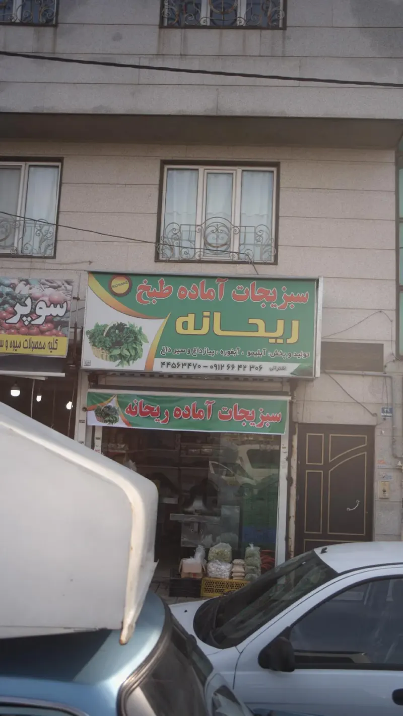 سبزیجات آماده طبخ ریحانه