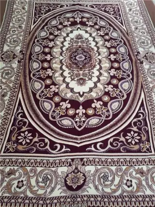 فروش روفرشی شنل کویر یزد ، روفرشی مخمل سه رنگ