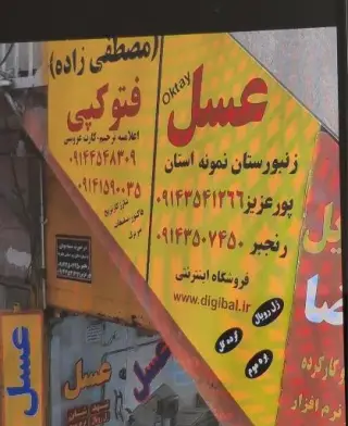 عسل فروشی پورعزیز oktay