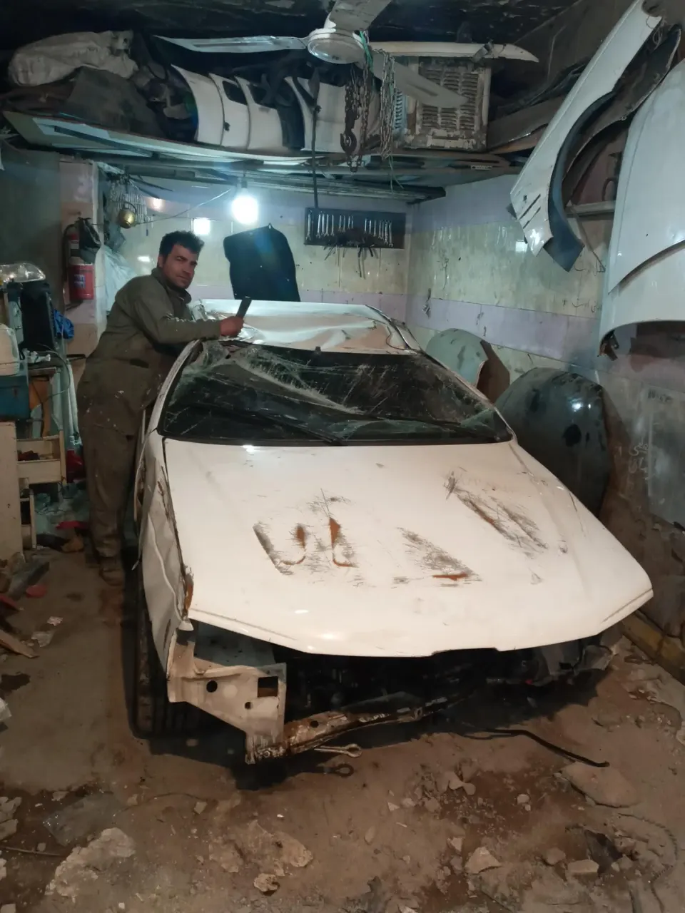 صافکاری مهدی شیخی وکیوان سرابی