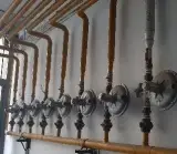 لوله کشی گاز خانگی . فشار قوی و تاسیسات ساختمانی