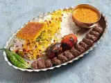 چلو کباب لقمه مخصوص
